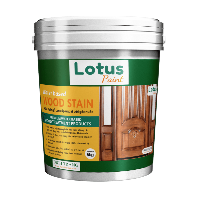 Sơn Tạo Màu Gỗ Hệ Nước Wood Stain