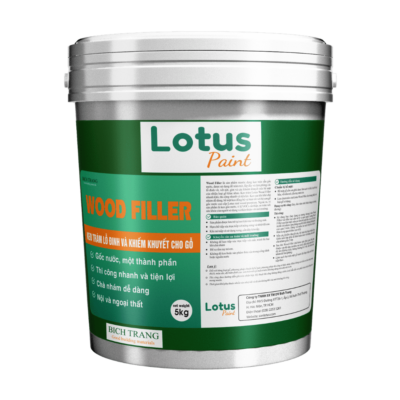 Keo Trám Trét Gỗ (Bột Trét Gỗ) Lotus Wood Filler
