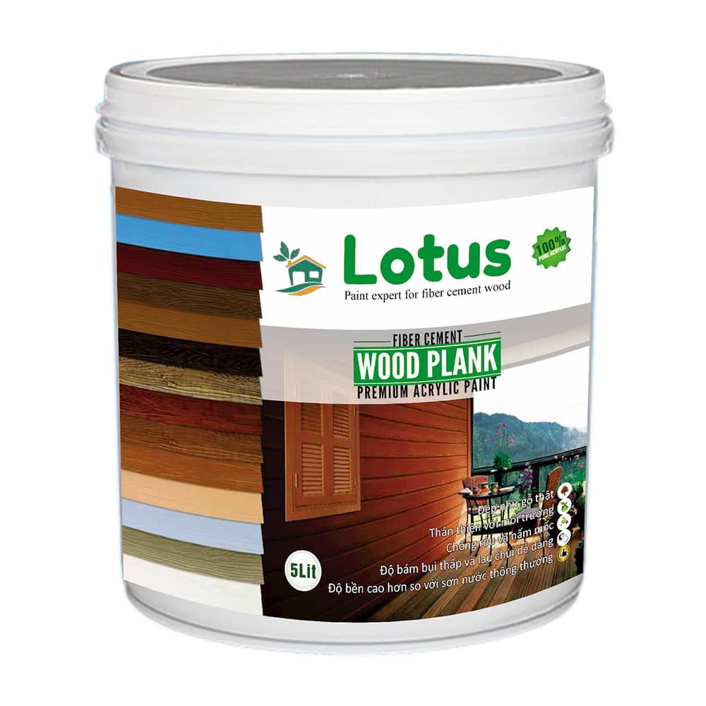 Sơn Giả Gỗ Cao Cấp Wood Plank Paint