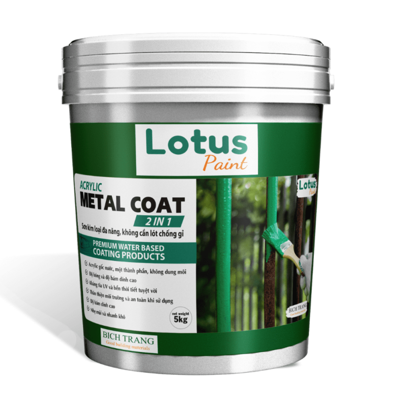 Sơn Kim Loại Đa Năng Metal Coat 2 in 1