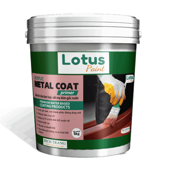 son-lot-cho-kim-loai-lotus-metal-coat-primer Sơn Lót Kim Loại, Sắt Mạ Kẽm Metal Coat Primer