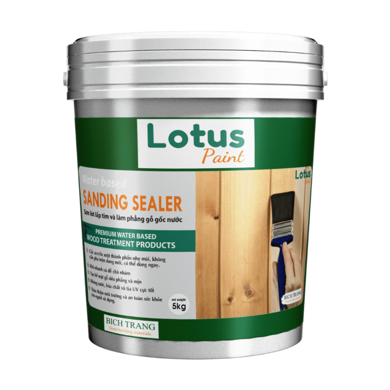 Sơn Lót Gỗ Làm Mịn Gỗ Sanding Sealer