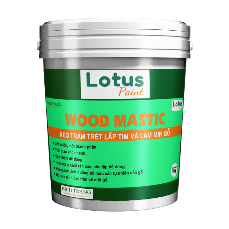Keo trám trét lấp tim Lotus Wood Mastic