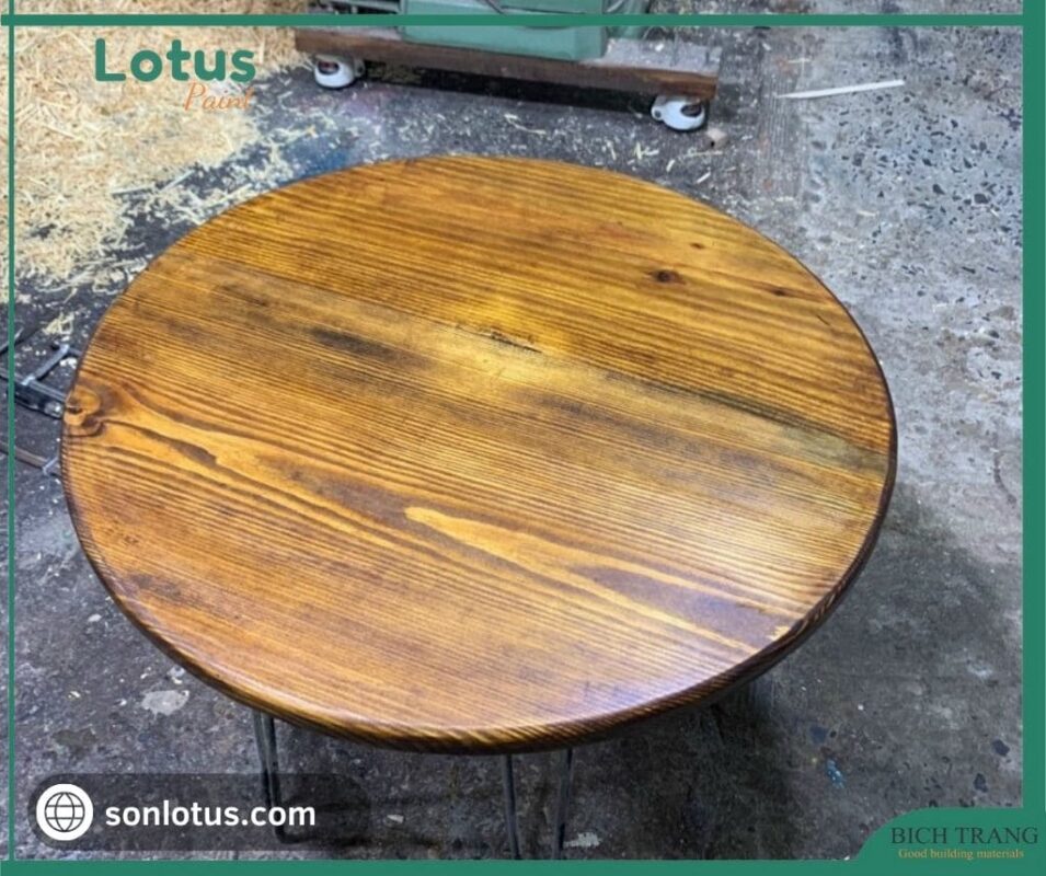 Sơn Lotus - Sơn gỗ an toàn thực phẩm