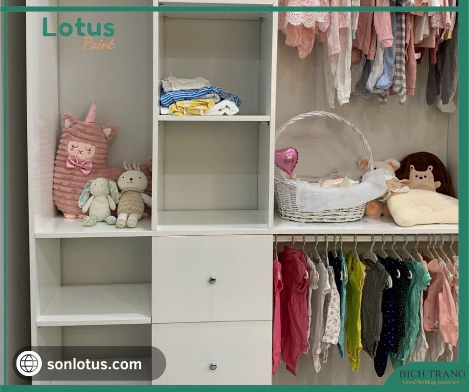 Sơn gỗ an toàn thực phẩm và trẻ em