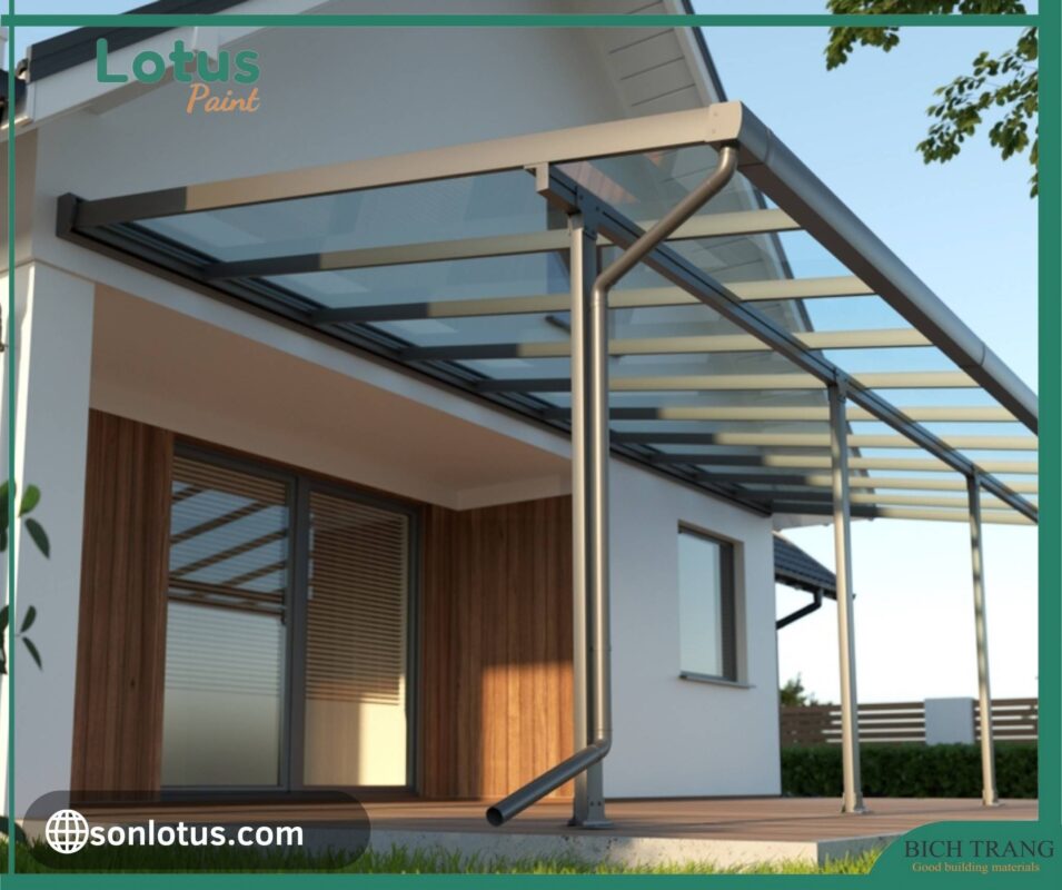 Ứng dụng của sơn chống rỉ kim loại trong công trình nhà ở
