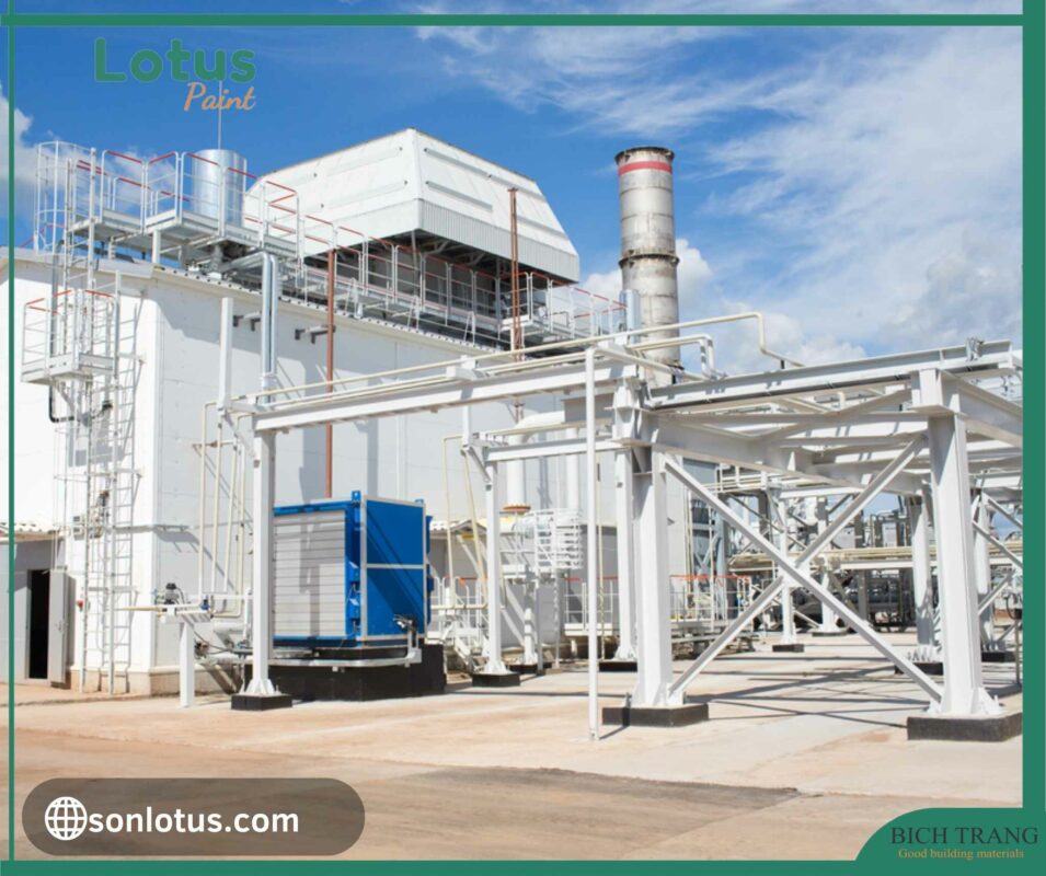 Khu chế xuất kim loại bền chắc trước điều kiện thời tiết
