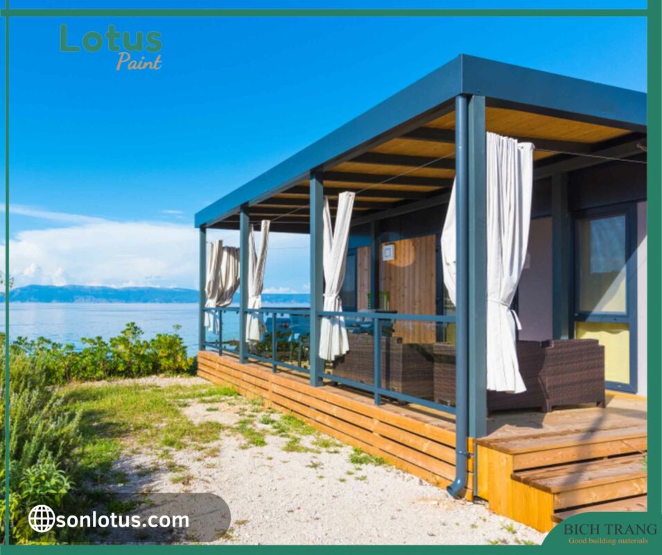 Nhà lắp ghép bungalow ven biển